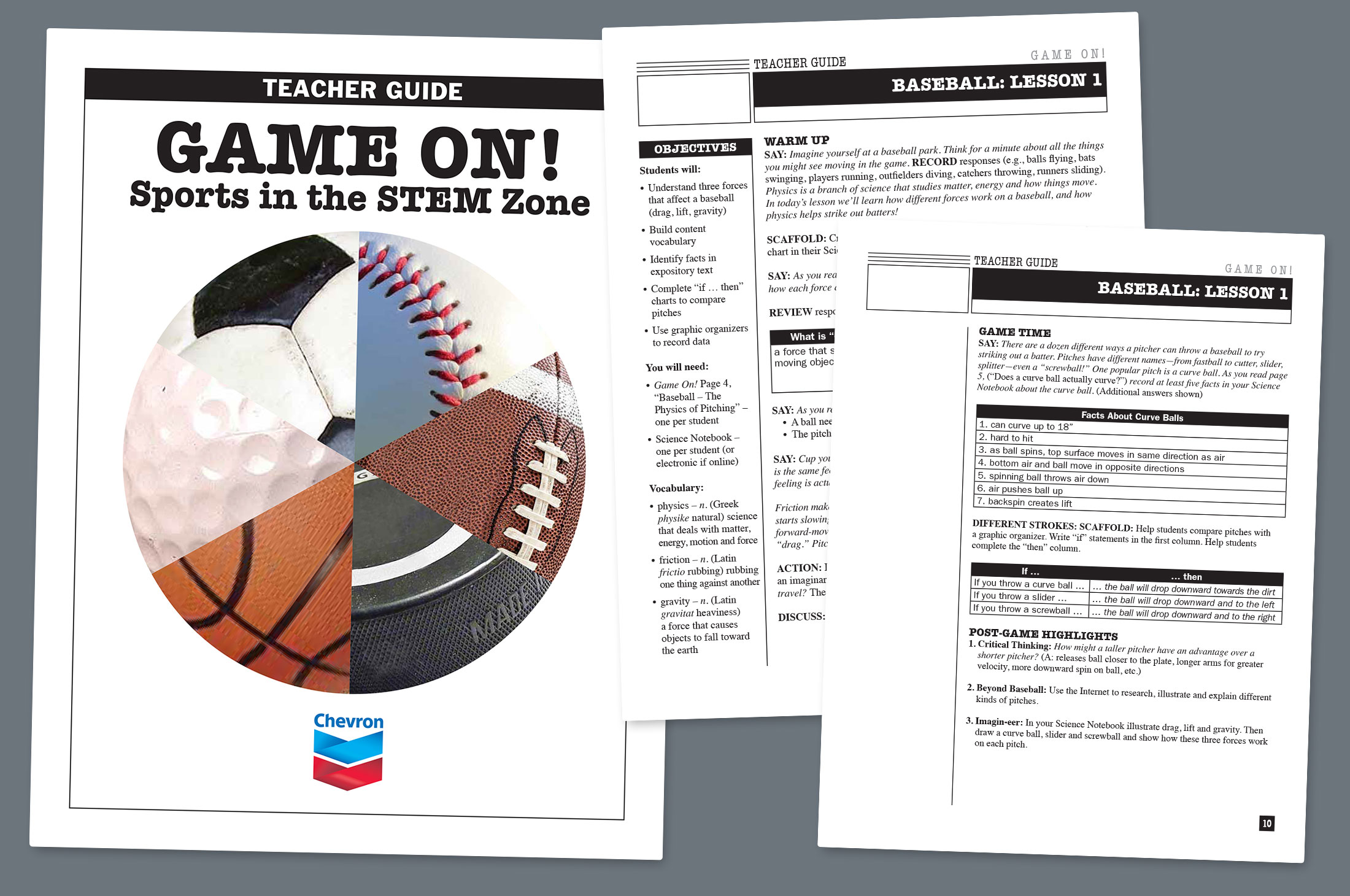 Chevron GAME ON! Teacher Guide