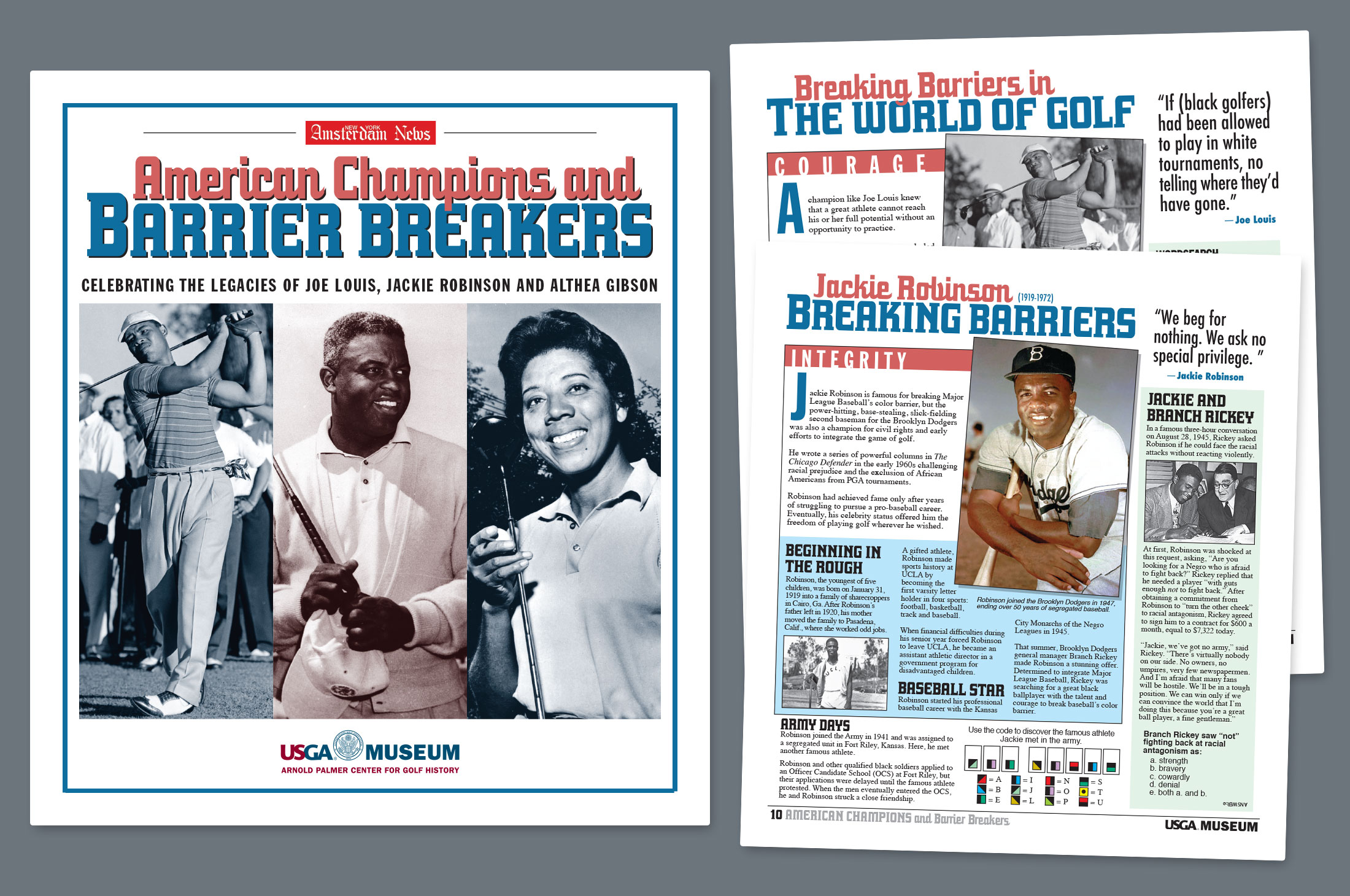 American Champions and Barrier Breakers